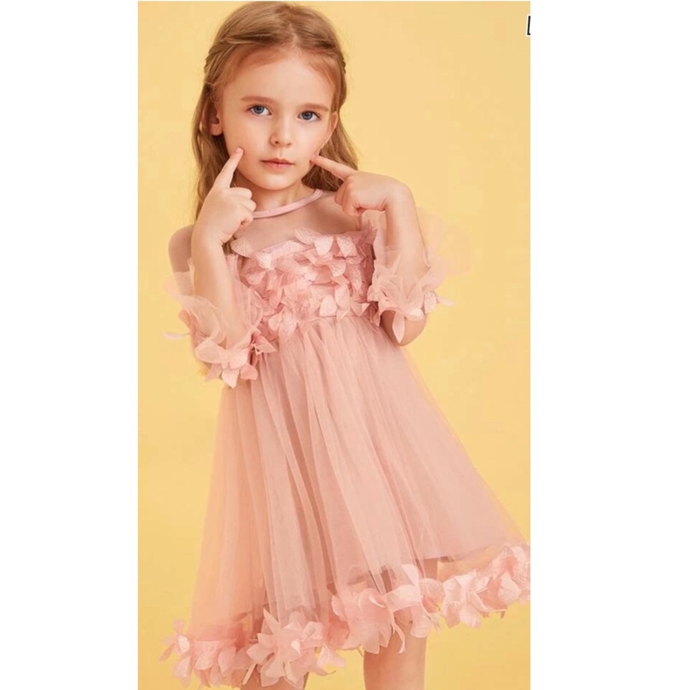 Toddler girls stereo flower, keyhole tutu …